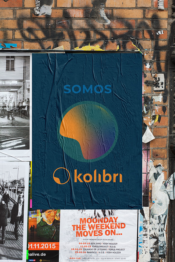 Kolibri poster in the wild