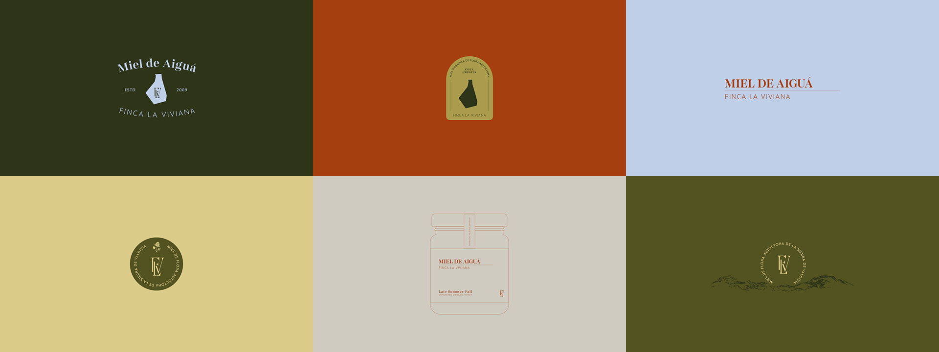 Finca La Viviana labels
